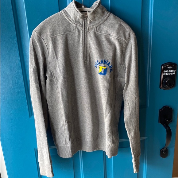 Tops - Delaware quarter zip sweatshirt